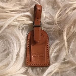Authentic Louis Vuitton luggage tag